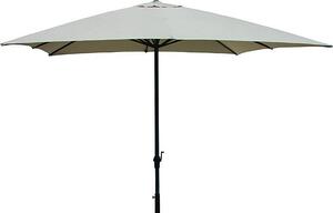 Ombrellone da Giardino 2x3 m Palo Ø38 mm in Metallo Becker Beige