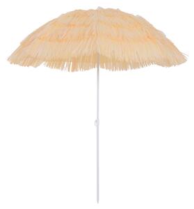 Ombrellone da Giardino in Acciaio Ø1,6 mt Beige