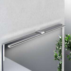 MCJ Luce per specchio a LED Triga IP44, cromo, 80cm, 3.000K