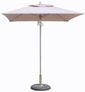 Ombrellone da Giardino 2x2m in Alluminio Luther Beige