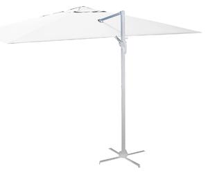 Ombrellone da Giardino Decentrato 2x3m in Alluminio New Michigan Bianco