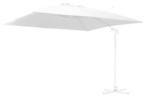 Ombrellone da Giardino Decentrato 3x3m in Alluminio Montana Bianco
