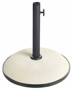 Base per Ombrellone da Giardino Ø41,5 cm in Cemento Bianco