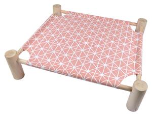 Cuccia rosa per animali domestici 48x53 cm – Love Story