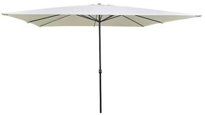 Ombrellone da Giardino 4x3 m Palo Ø48 mm in Acciaio e Poliestere Ecrù