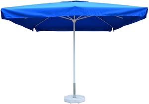 Ombrellone da Giardino 3x3m in Alluminio Palo Ø48 mm Telo in Poliestere Vomero Blu