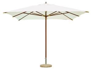 Ombrellone da Giardino 3x2 m Palo Ø48 mm Telo in Polietilene Ecrù