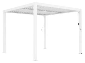 Pergola Bioclimatica 4x4 m in Alluminio Bianco
