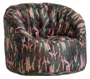 Poltrona Pouf Tortuga in Nylon Design Camouflage Avalli