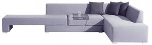 Salotto Angolare Tulum Struttura in Alluminio Grigio