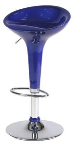 Sgabello da Bar in Abs Blu Ed Acciaio Tosini Hc 148B