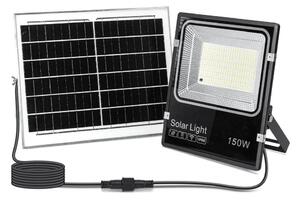 Aigostar- Proiettore solare LED dimmerabile LED/150W/3,2V 3000K/4000K/6500K IP66 + telecomando