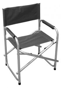 Poltrona Regista 55x47x47,5/78 h cm in Alluminio Grigio