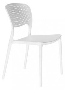 Sedia Mets 56x46x80 h cm in Plastica Bianco