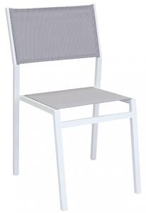 Sedia da Giardino Avana 46x57x85 h cm in Textilene Bianco