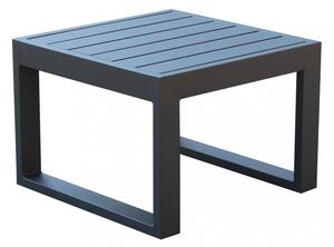 Tavolino Cuba 45x45x32 h cm in Alluminio Antracite