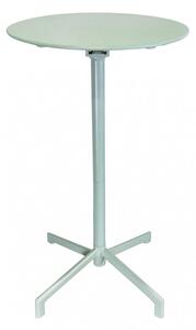 Tavolo Alto Vega Ø60x102 h cm in Acciaio Verde