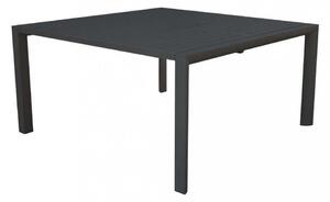 Tavolo Bilbao 150x100/150x74 h cm in Alluminio Antracite