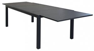 Tavolo Formentera 200/300x100x74 h cm in Alluminio Antracite
