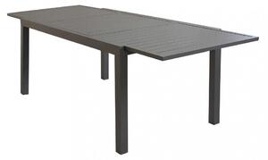 Tavolo Formentera 160/240x90x75 h cm in Alluminio Taupe