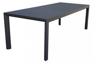 Tavolo Allungabile Houston 135/180x70x75h cm in Alluminio Antracite