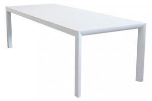 Tavolo Allungabile Houston 135/180x70x75h cm in Alluminio Bianco