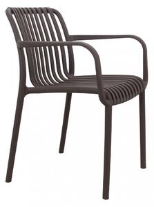 Poltrona Giuly 58x57x80 cm Taupe