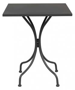 Tavolo Bristol 60x60x72 h cm in Acciaio Grigio scuro