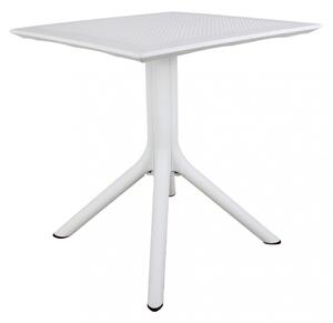 Tavolo Jarvis 70x70x75 h cm in Polipropilene Bianco