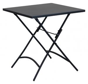 Tavolo Bristol 70x70x72 h cm in Acciaio Antracite