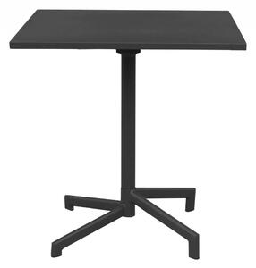 Tavolo Vega 70x70x73 h cm in Acciaio Antracite