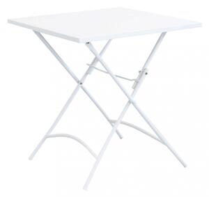Tavolo Bristol 70x70x72 h cm in Acciaio Bianco