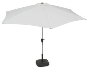 Ombrellone da Giardino Ø3 m Palo Ø38 mm in Alluminio Taddei Parigi Bianco