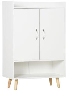 Mobile Scarpiera 60x30x92 cm in Legno Truciolare Bianco