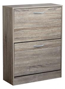 Scarpiera Sally 60x24x80 h cm in Legno Naturale