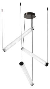 Zuma Line 1238 - Lampada a sospensione dimmerabile su cavo COMO LED/64W/230V 2700-6500K nero + telecomando
