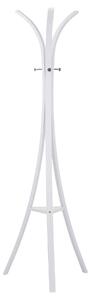 Appendiabiti 45x45x175 cm in Metallo Laccato New Star Bianco