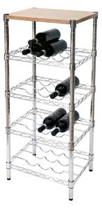Cantinetta con Piano in Legno Massello 35x45x102 Tosini XBW3545