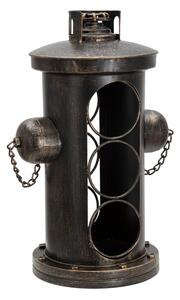 Porta Bottiglie Industry 35x25x50 cm in Ferro
