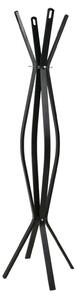Appendiabiti a Stelo in Legno 4 Braccia 60x60H178cm Nero