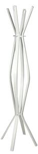 Appendiabiti a Stelo in Legno 4 Braccia 60x60H178cm Bianco