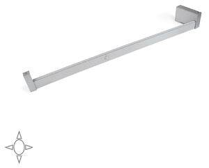 Barra Appendiabili per Armadio a Batteria 55,8-70,8 cm con LED Bianco Naturale e Sensore di Movimento Emuca
