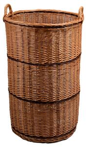 Cesta in Vimini con Manico ø50H80cm Europeo