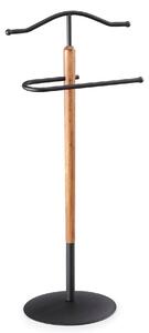 Indossatore Servomuto in Metallo 47x34x110 cm Fumer Fred Nero