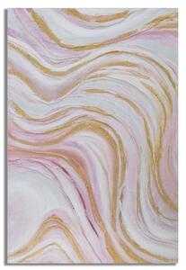 Dipinto su Tela Punkly 60x2,7x90 cm in Legno di Pino e Canvas Multicolor