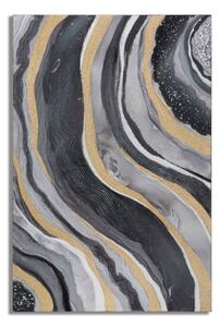 Dipinto su Tela Werdy 60x2,7x90 cm in Legno di Pino e Canvas Multicolor