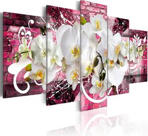 Quadro - Variazioni Sulle Orchidee 200X100Cm Erroi