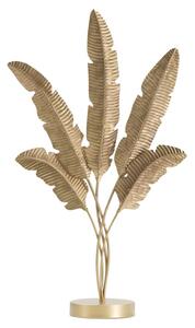 Scultura Five Leaf 34x12,5x60 cm in Ferro Oro