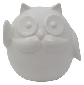 Gufo Porcellana Hello 13x9,5x13,5 cm Porcellana Bianco
