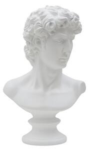 Scultura Roman 21,5x14,5x34 cm in Poliresina Bianco